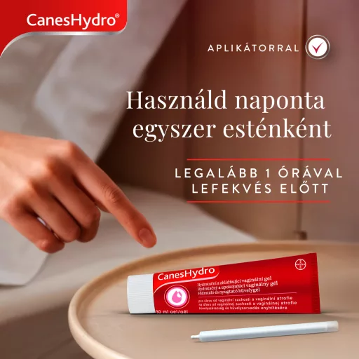 CanesHydro nyugtató és hidratáló hüvelygél 30 ml