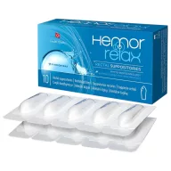 Hemorrelax végbélkúp 10 db