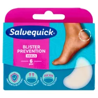 Salvequick hólyagmegelőző tapasz sarokra 40 x 61 mm 6 db