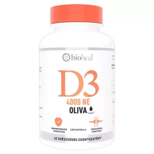 Bioheal Oliva D3 4000 NE lágy kapszula 120 db