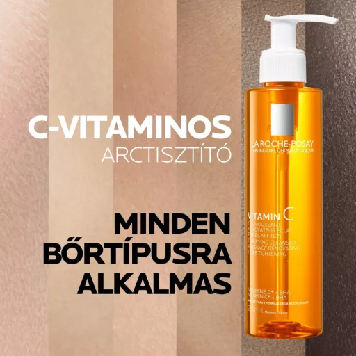 La Roche-Posay C-vitaminos habzó arctisztító gél 200 ml