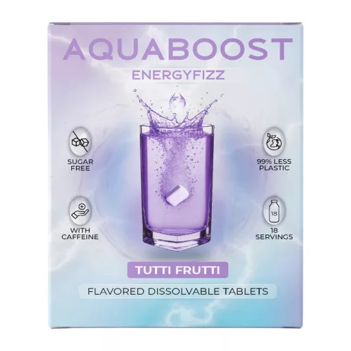 Aquaboost EnergyFizz pezsgőtabletta 18 db
