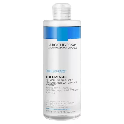 La Roche-Posay Tolariane kétfázisú micellás víz olajjal 400 ml
