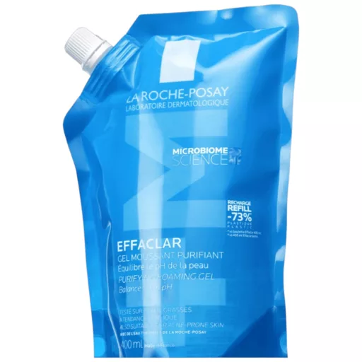 La Roche-Posay Effaclar tisztító habzó gél utántöltő 400 ml