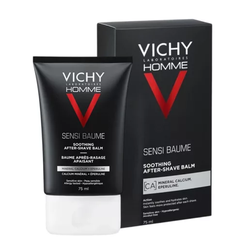 Vichy Homme Sensi Baume borotválkozás utáni balzsam érzékeny bőrre 75 ml