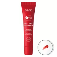   BABÉ Lip & Cheek színezett ajak- és arcbalzsam SPF50 - piros 20 ml