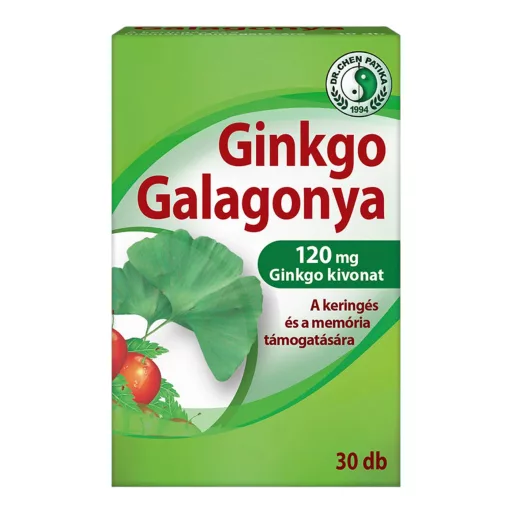 Dr. Chen Ginkgo Biloba 120 mg kapszula galagonyával 30 db