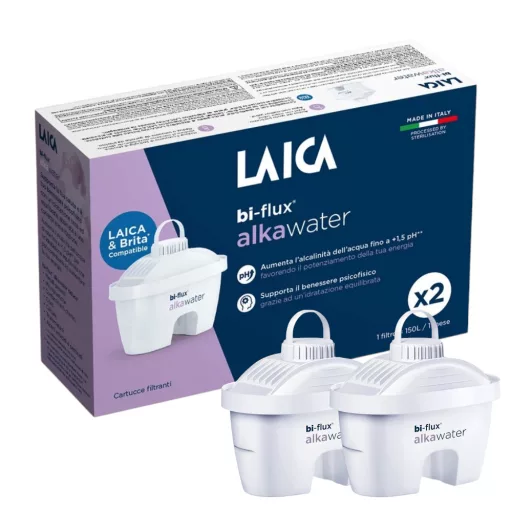 Laica Bi-Flux Alkawater Slim vízszűrő betét 2 db