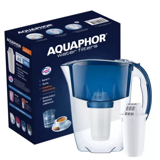 Aquaphor Prestige víztisztító kancsó kék + 1db szűrőbetét