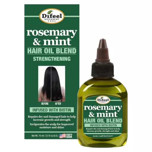 Difeel Rosemary & Mint hajolaj biotinnal 75 ml