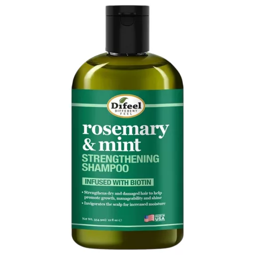 Difeel Rosemary & Mint hajerősítő sampon biotinnal 355 ml