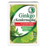 Dr. Chen Ginkgo biloba és kendermagolaj kapszula 40 db