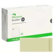 Exufiber Ag+ kötszer 4,5 x 20 cm 10 db