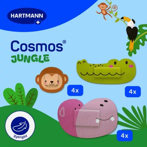 Cosmos Jungle gyermek sebtapasz 12 db