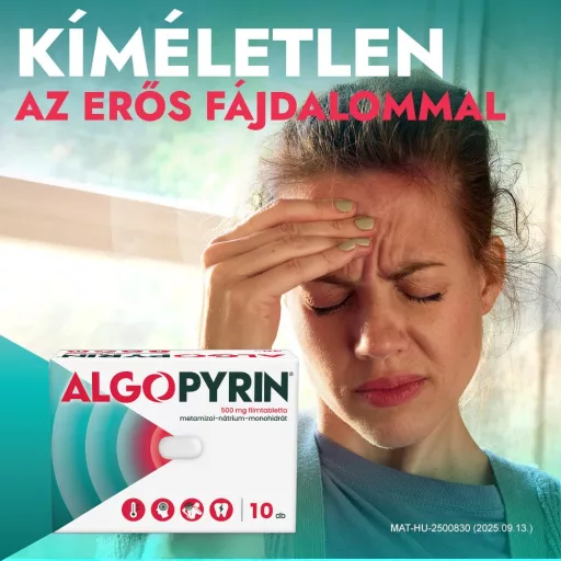 Algopyrin 500 mg filmtabletta 10 db