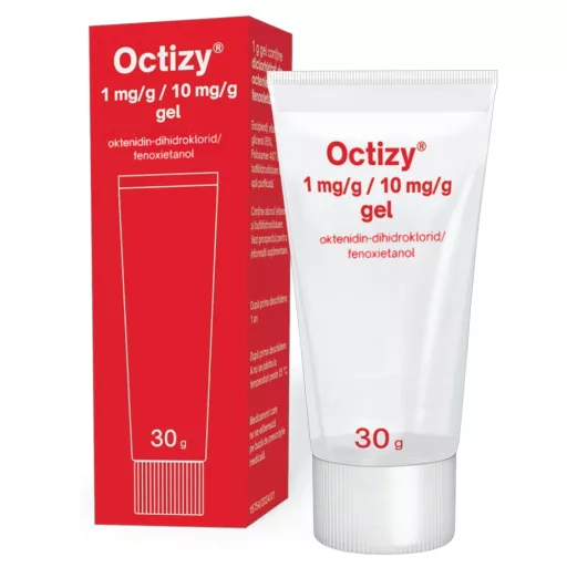 Octizy 1 mg/g + 10 mg/g gél 30 g