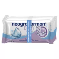 Neogranormon Baby Sensitive nedves törlőkendő 4 x 72 db