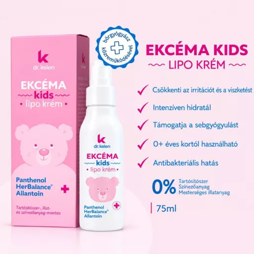 Dr. Kelen Ekcéma Kids lipo krém 75 ml