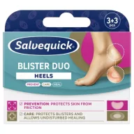 Salvequick Duo hólyagtapasz sarokra 3+3 db