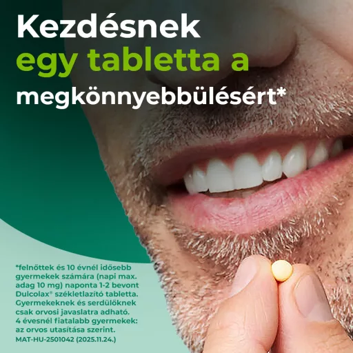 Dulcolax 5 mg gyomornedv-ellenálló bevont tabletta 60 db