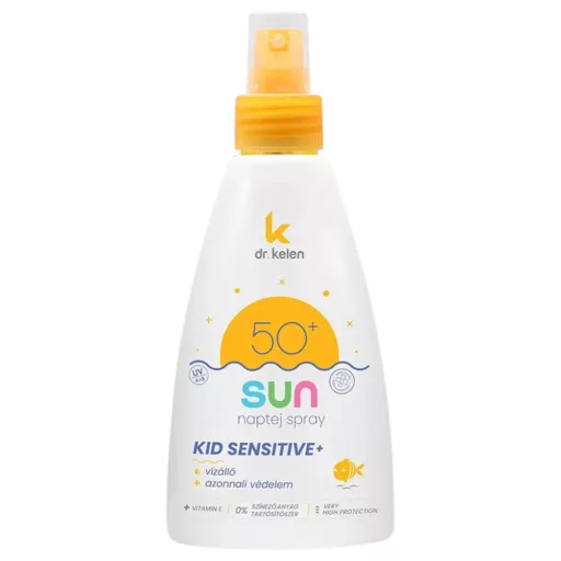 Dr. Kelen F50+ Kid Sensitive naptej spray 150 ml