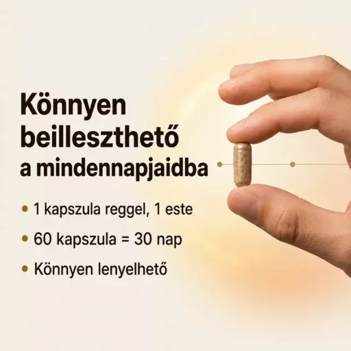 Happy Yeti vegán kapszula férfiaknak 60 db
