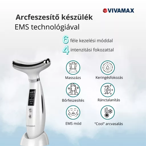 Vivamax Arcfeszesítő készülék EMS technológiával