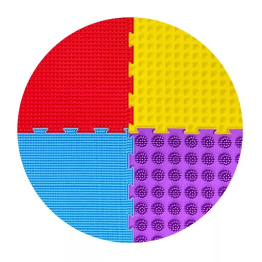 Vivafit by Vivamax Szenzoros masszázsszőnyeg szett - 8 darabos