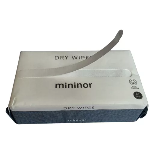 Mininor száraz/nedves törlőkendő utántöltő 60 db