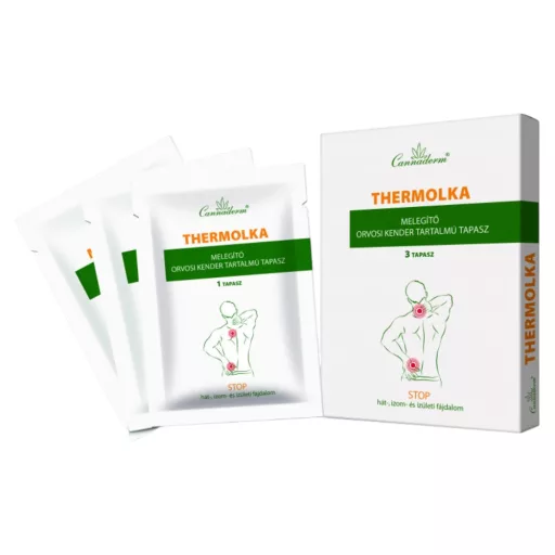 Cannaderm Thermolka melegítő tapasz 3 db