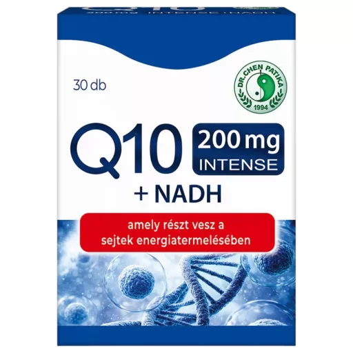 Dr. Chen Q10 200 mg + NADH kapszula 30 db