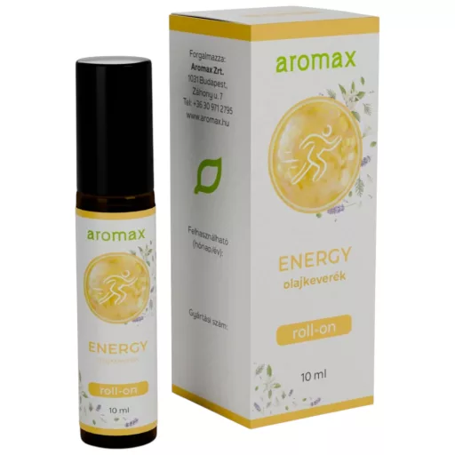 Aromax Energy illóolajkeverék roll-on 10 ml