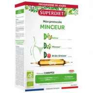 SUPERDIET Bio Minceur zsírégető ivóampulla 30 x 10 ml