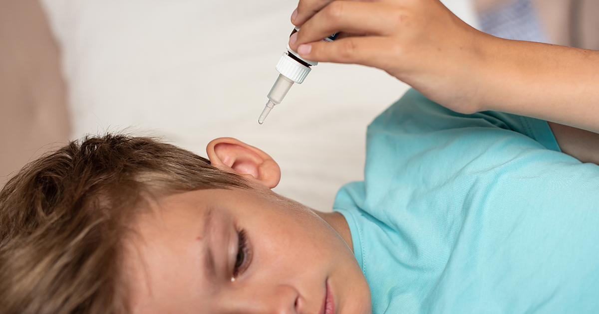 A fülfájás enyhítése gyerekeknél