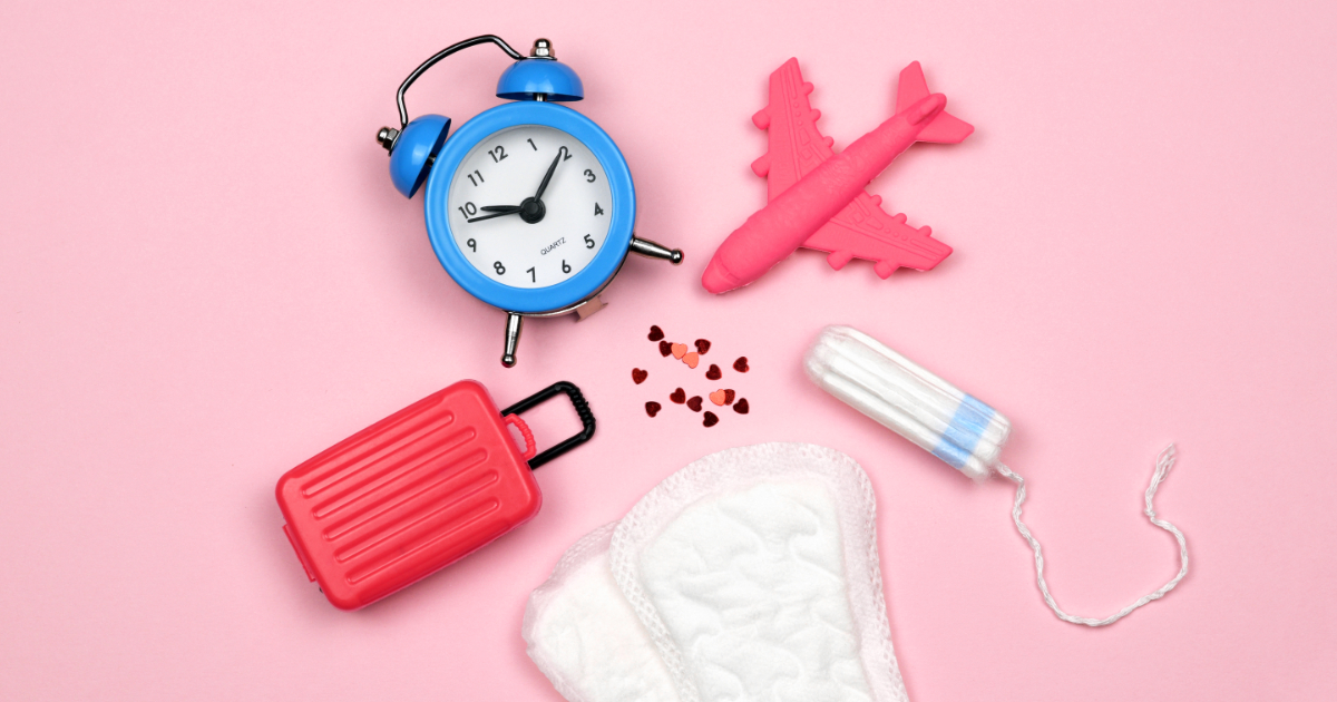 Nyaralás menstruációval: tippek a kényelemért