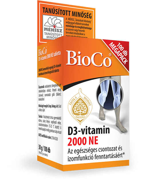 BioCo D3-vitamin 2000 NE