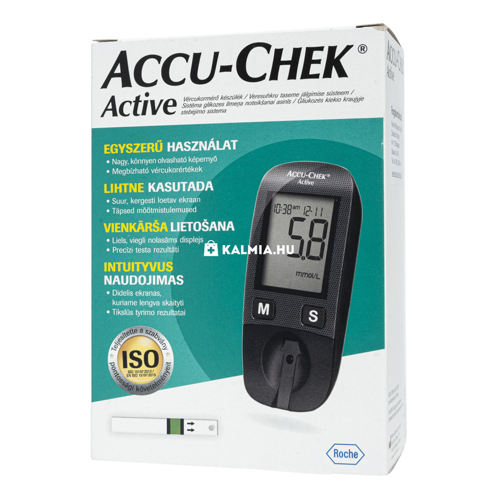 Accu-Chek Active vércukormérő készülék akciós termékkép 1
