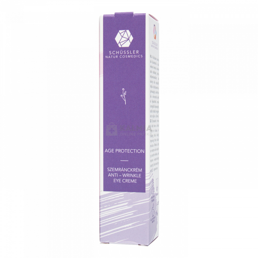 Schüssler Age Protection szemránckrém 15 ml akciós termékkép 1