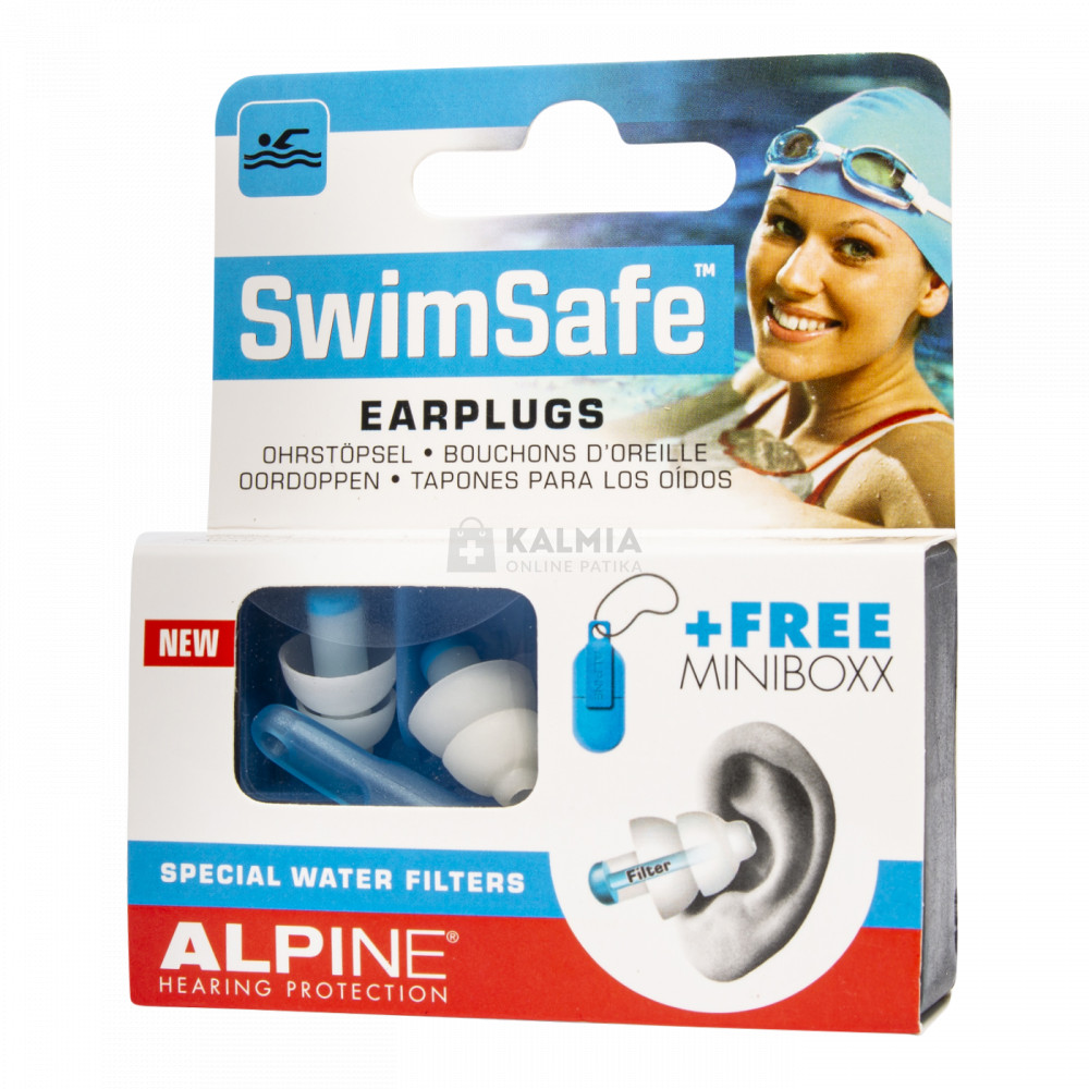 Alpine Swimsafe füldugó 1 pár akciós termékkép 1