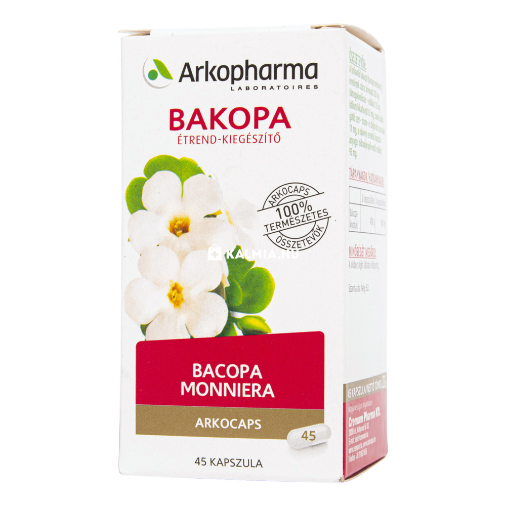 Arkocaps Bakopa kapszula 45 db akciós termékkép 1