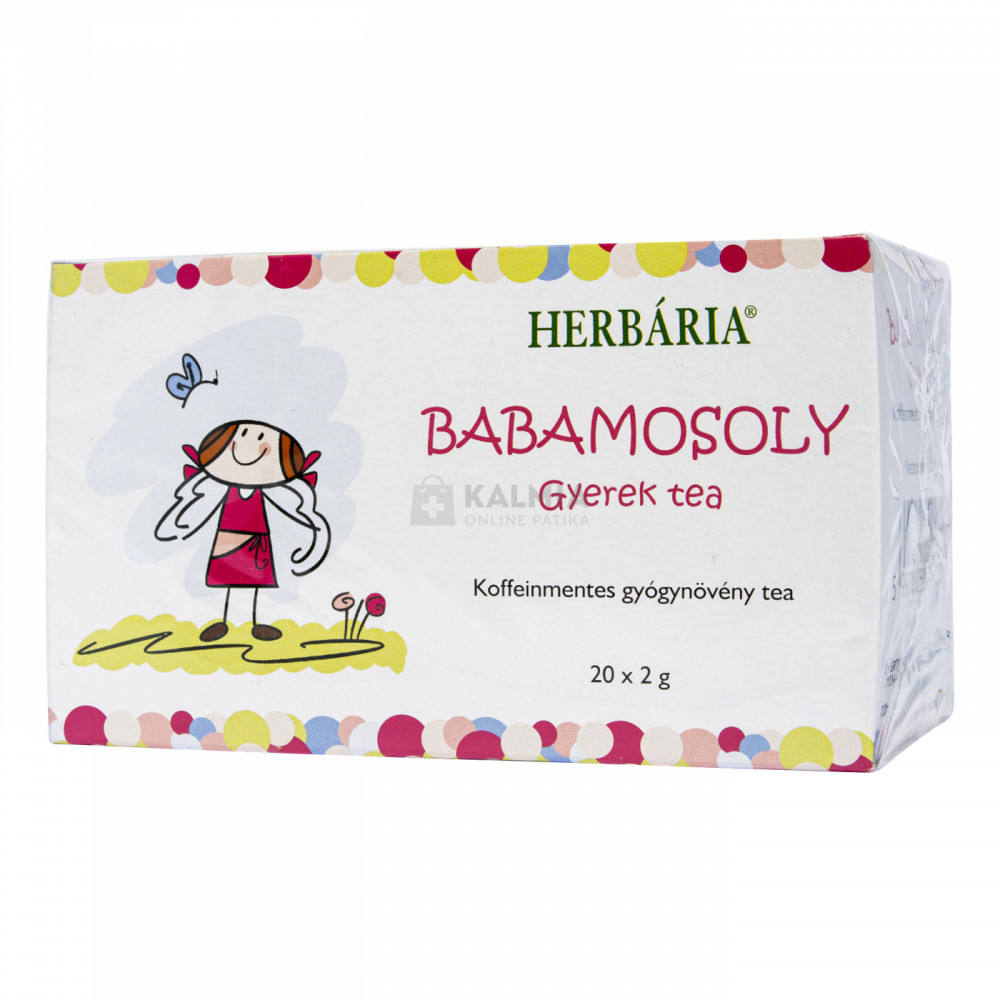 Herbária Babamosoly gyerek tea (borítékolt) filteres 20 x 2 g akciós termékkép 1