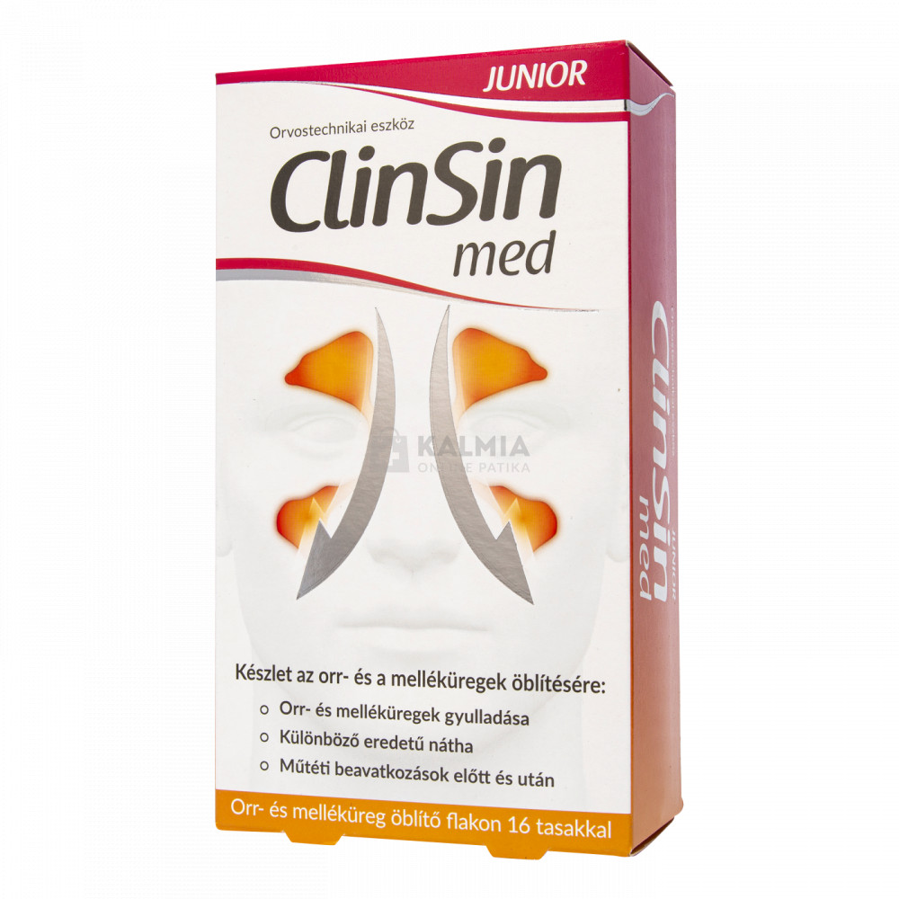 ClinSin Med Junior orr- és melléküreg öblítő készlet akciós termékkép 1
