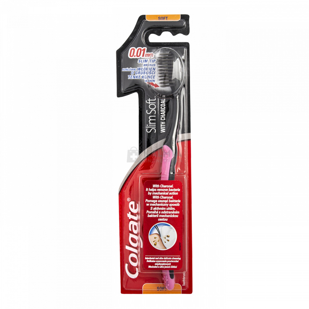 Colgate Slim Soft Charcoal fogkefe akciós termékkép 1