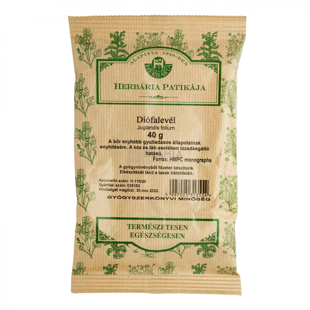 Herbária Diólevél tea 40 g akciós termékkép 1