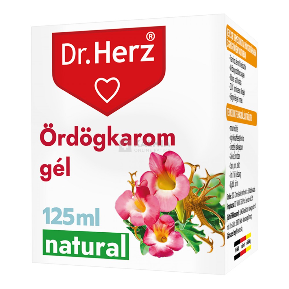 Dr. Herz Ördögkarom gél 125 ml akciós termékkép 1