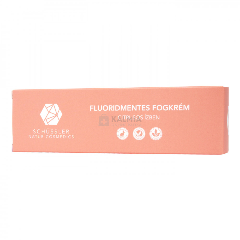 Schüssler Fluoridmentes fogkrém citrus ízesítéssel 75 ml akciós termékkép 1