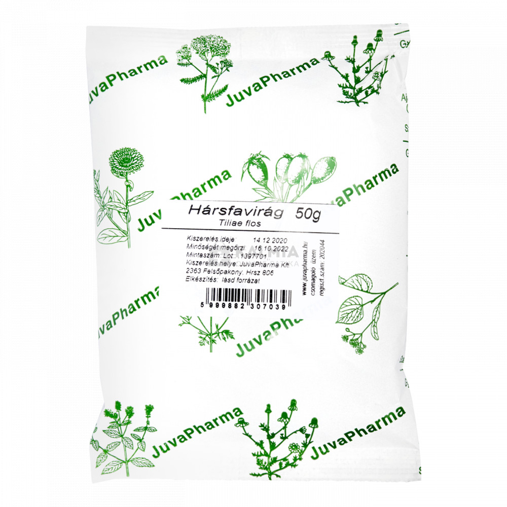 Juvapharma Hársfavirág tea 50 g akciós termékkép 1