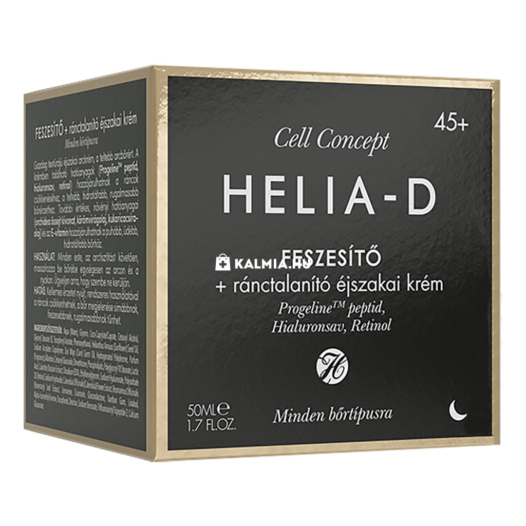 Helia-D Cell Concept feszesítő és ránctalanító éjszakai arckrém 45+ 50 ml akciós termékkép 1