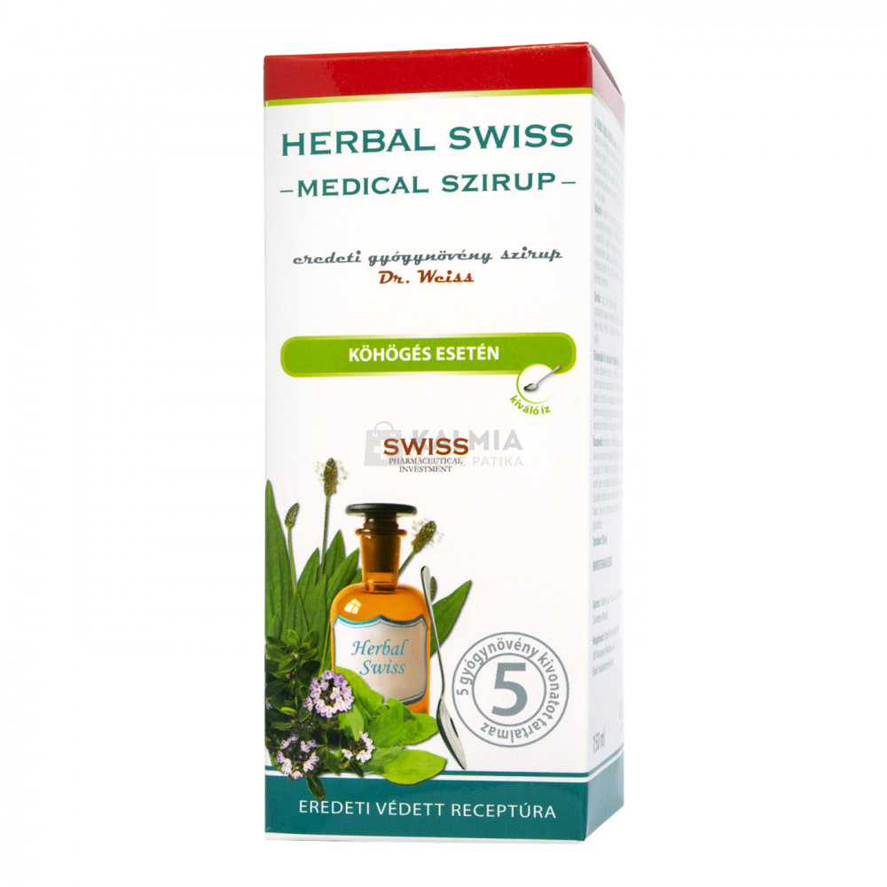 Herbal Swiss Medical szirup 150 ml akciós termékkép 1