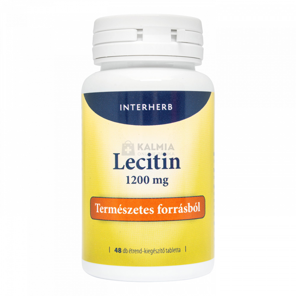Interherb Lecitin kapszula 1200 mg 48 db akciós termékkép 1